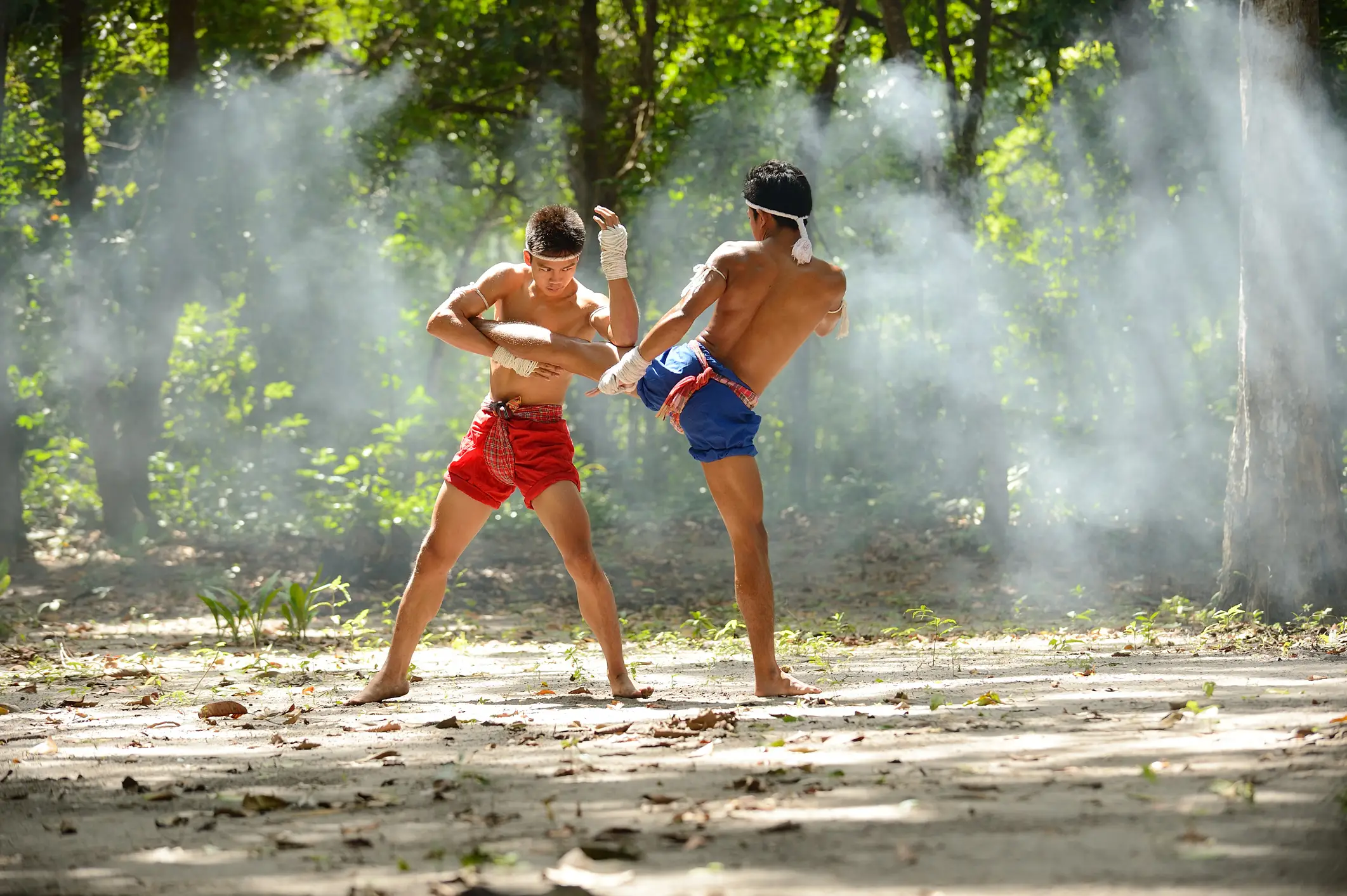 Muay Thai training attracts visitors from around the world, including Hardy himself (Getty Stock Image)