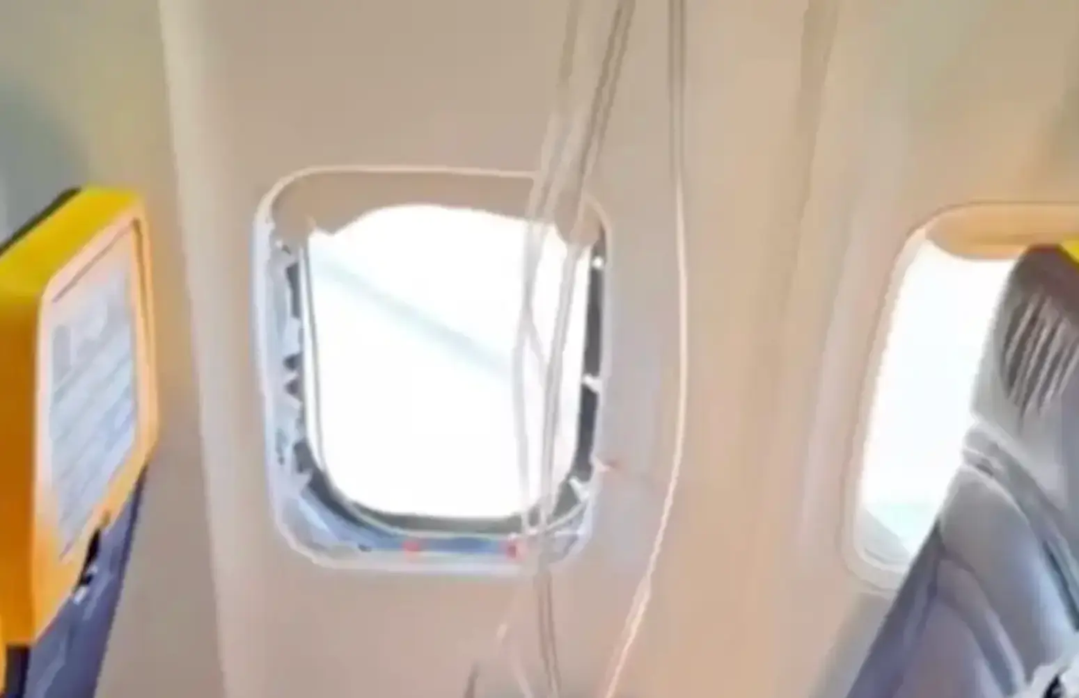 Footage of the plane has circulated on social media (ABC News)
