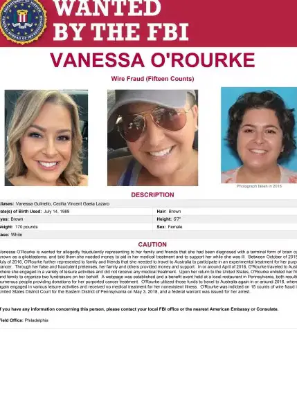 She allegedly used the money for her own pleasure (FBI)
