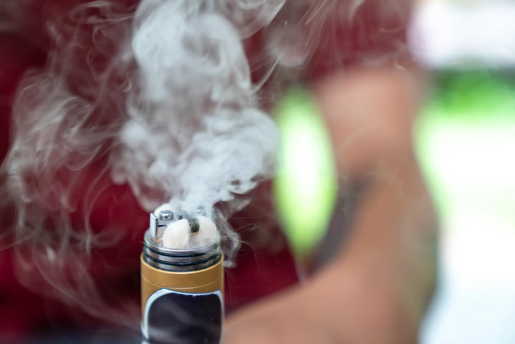 Vaping is linked to serious health risks (Getty Stock)