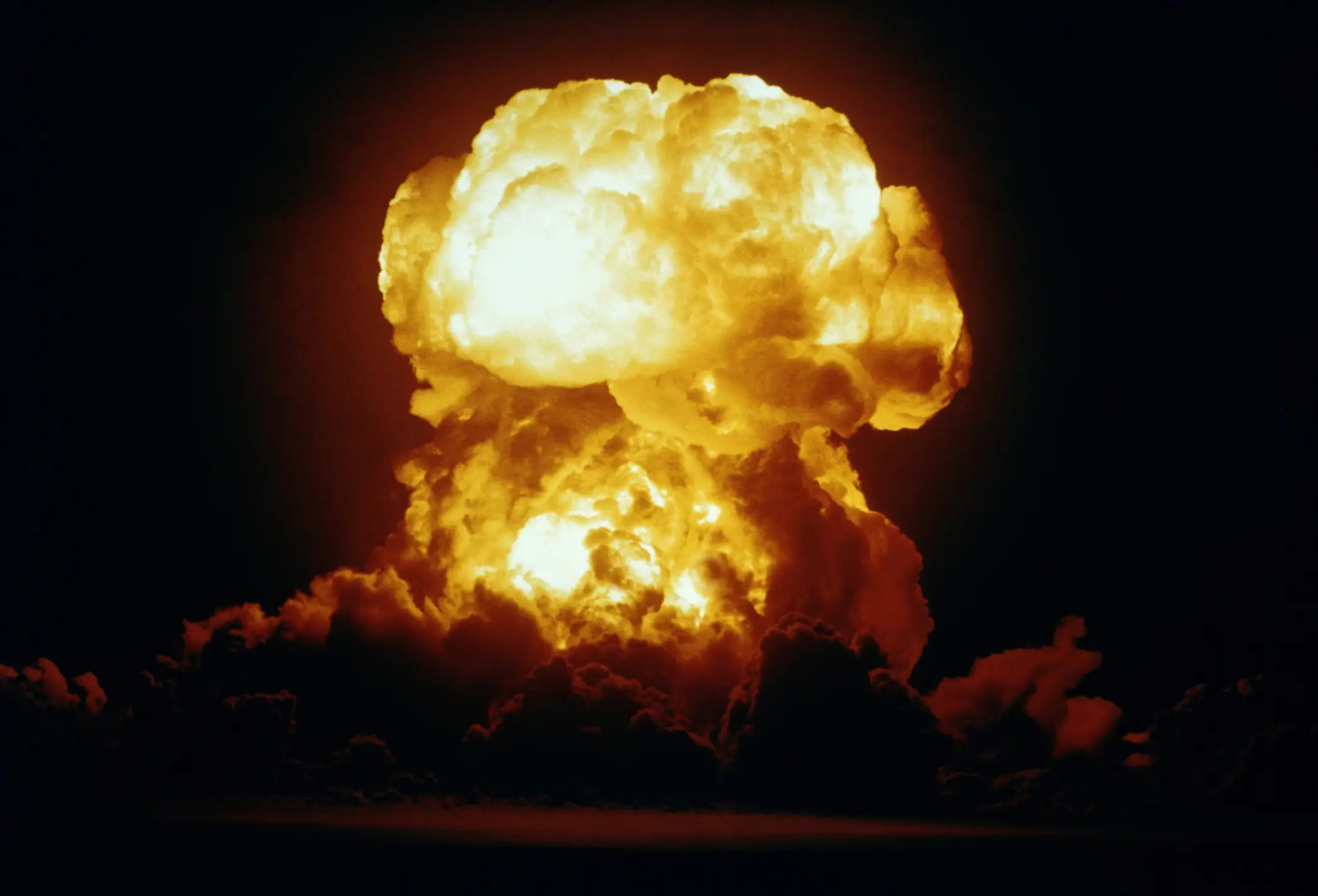 Trump threatened to bomb the country in a scathing rant. (Getty Stock Images)