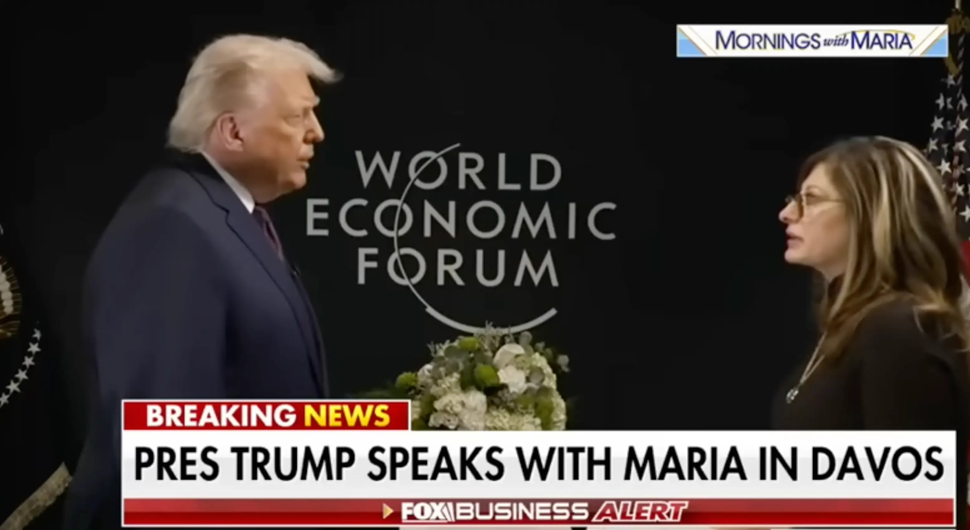 President Donald Trump has been interviewed by Bartiromo several times (YouTube/Fox Business)