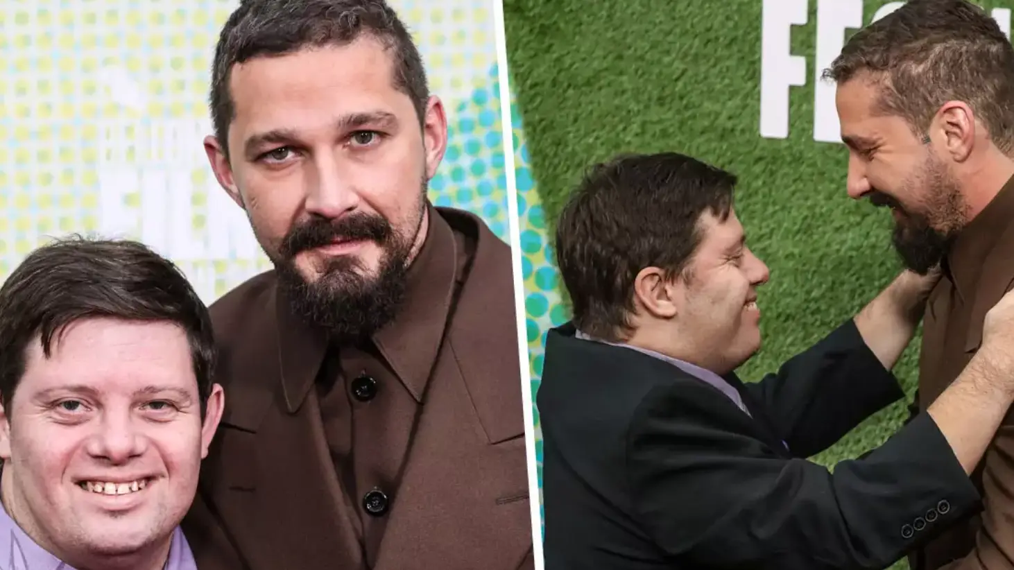 Shia LaBeouf claims co-star with down's syndrome 'saved him' after alcohol problems