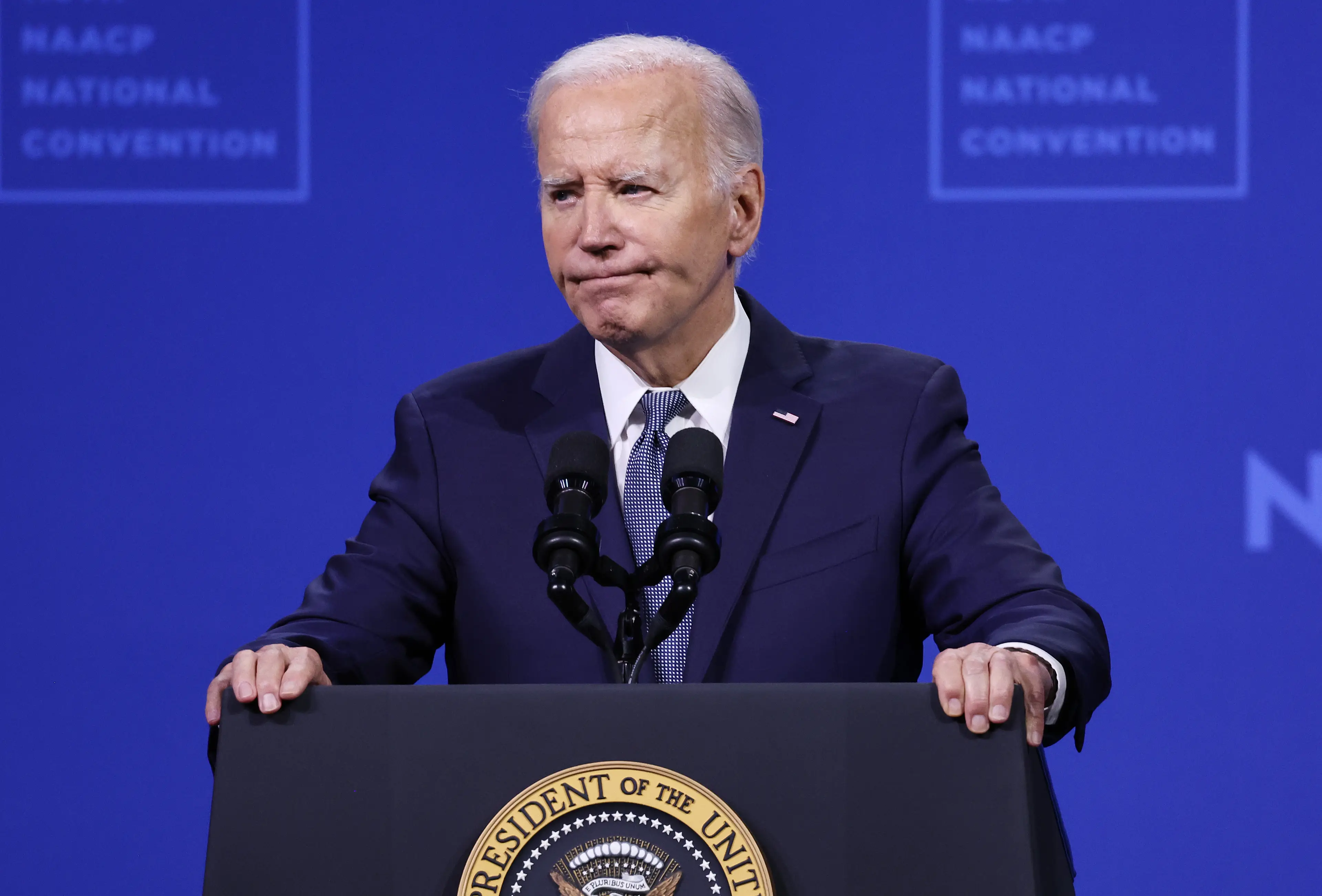 Joe Biden has said he will not enforce the TikTok ban (Mario Tama/Getty Images)