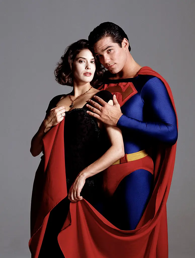 Dean Cain, pictured alongside 'Lois & Clark: The New Adventures of Superman' co-star Teri Hatcher, back in 1994 (ABC Photo Archives/Disney General Entertainment Content via Getty Images)