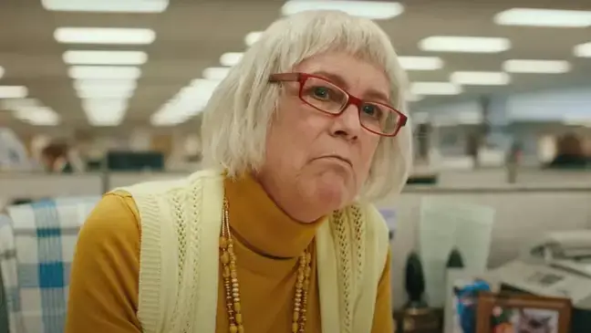 Jamie Lee Curtis takes on the role as IRS inspector Deirdre Beaubeirdre.