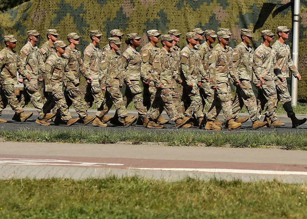 The battalion deployed the measure to entice soliders to re-enlist (Klaudia Radecka/NurPhoto via Getty Images)