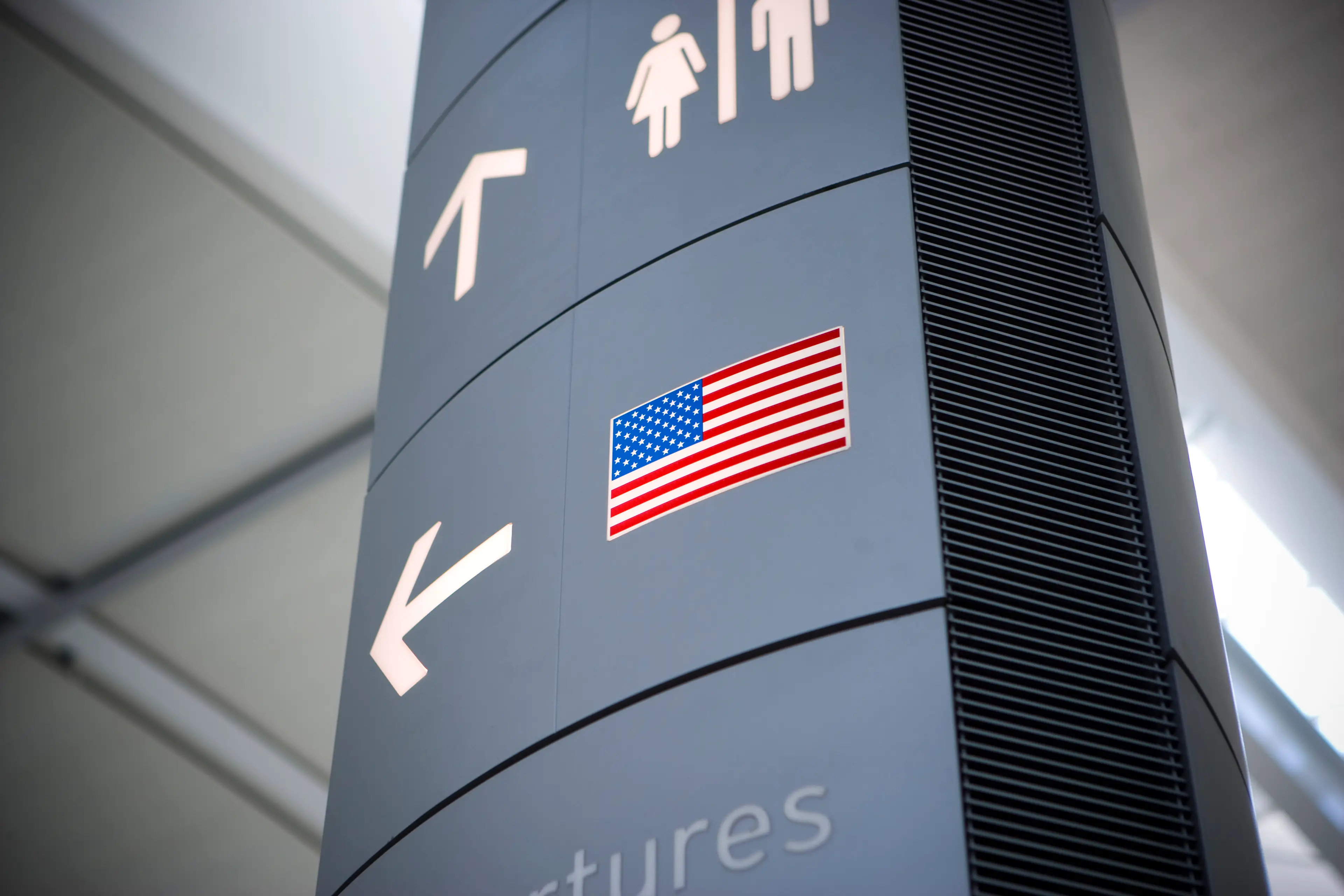 A person's constitutional rights are weakened at the US border (Getty Stock)