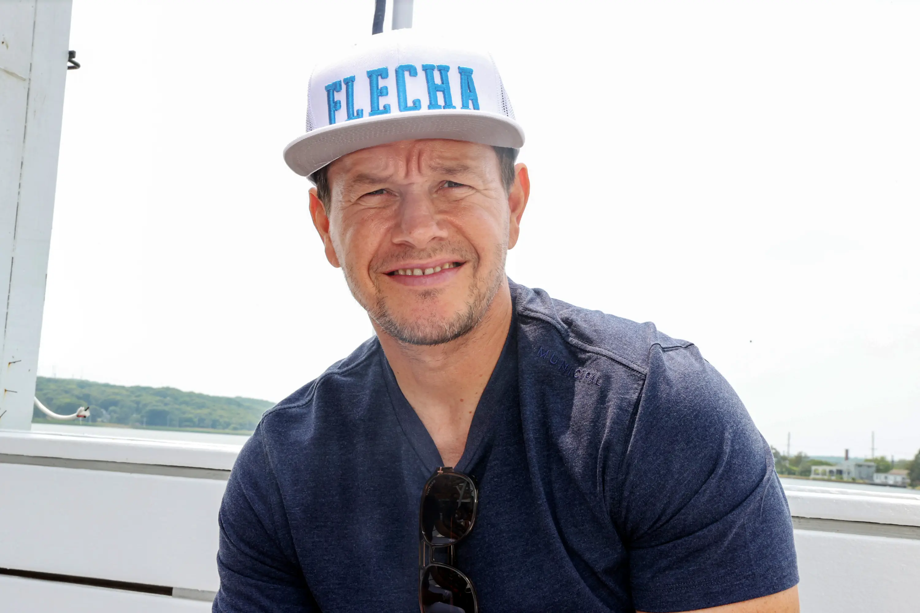 The actor crashed the frat party.