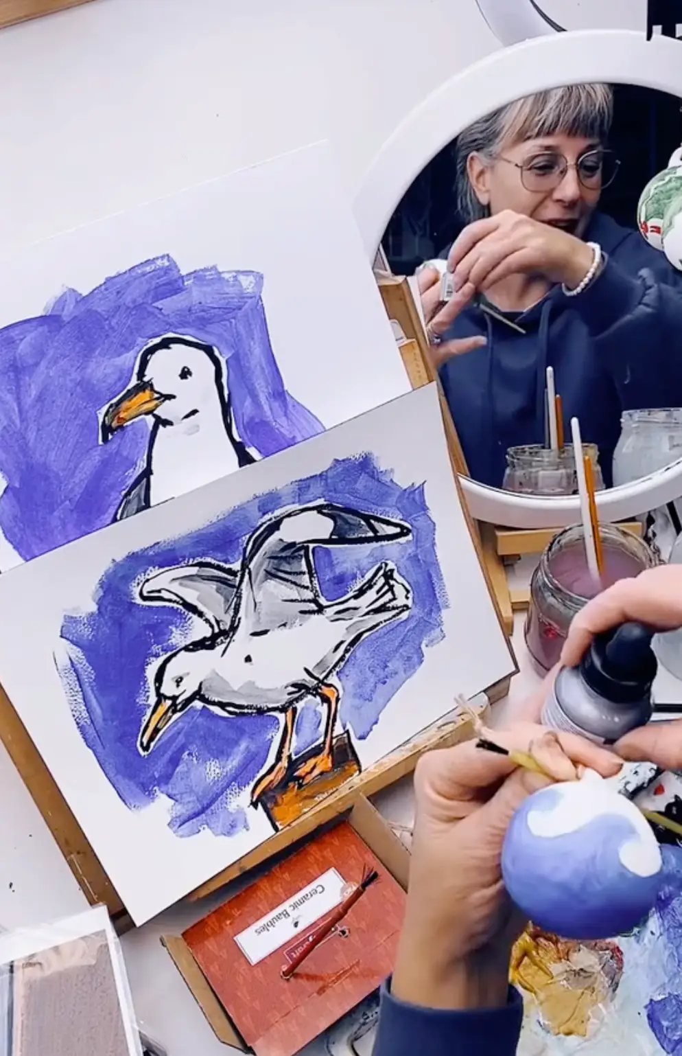 The creator was reduced to tears.