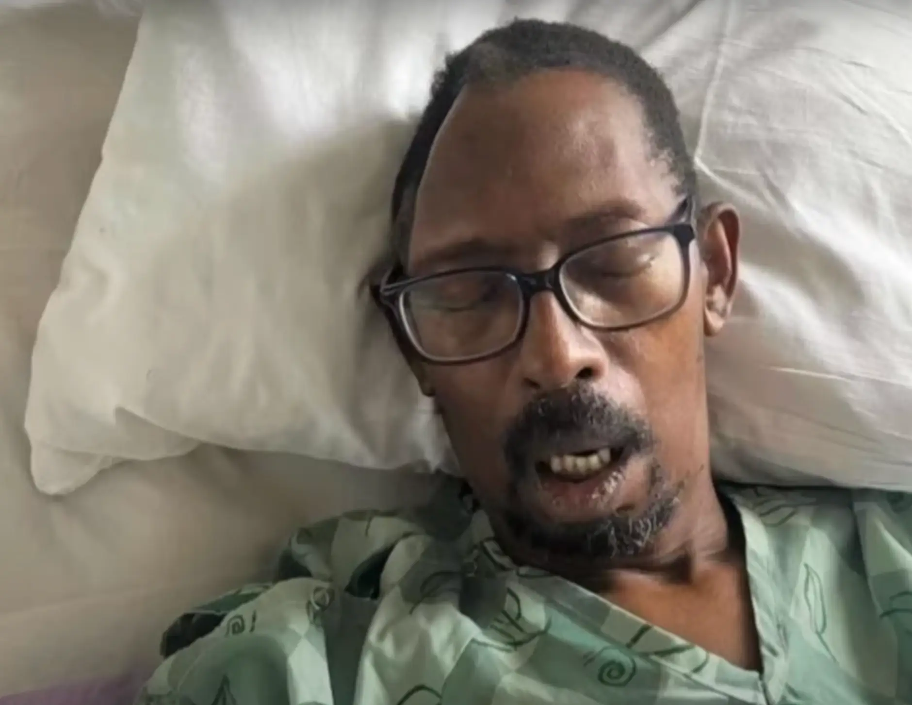 The couple is suing the hospital for allegedly losing a part of the man's skull between surgeries. (11 Alive)