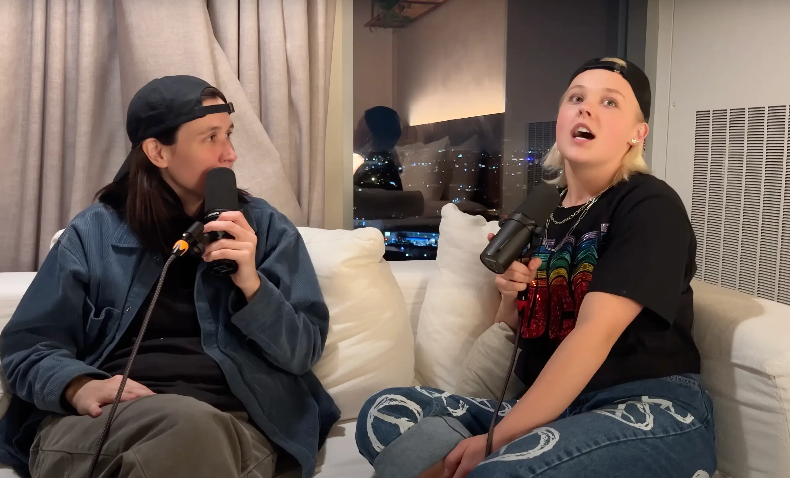 The YouTuber - who has been candid about her dating life - revealed the challenges of 'getting walked in on by your parents' on a recent episode of the We’re Having Gay Sex podcast.