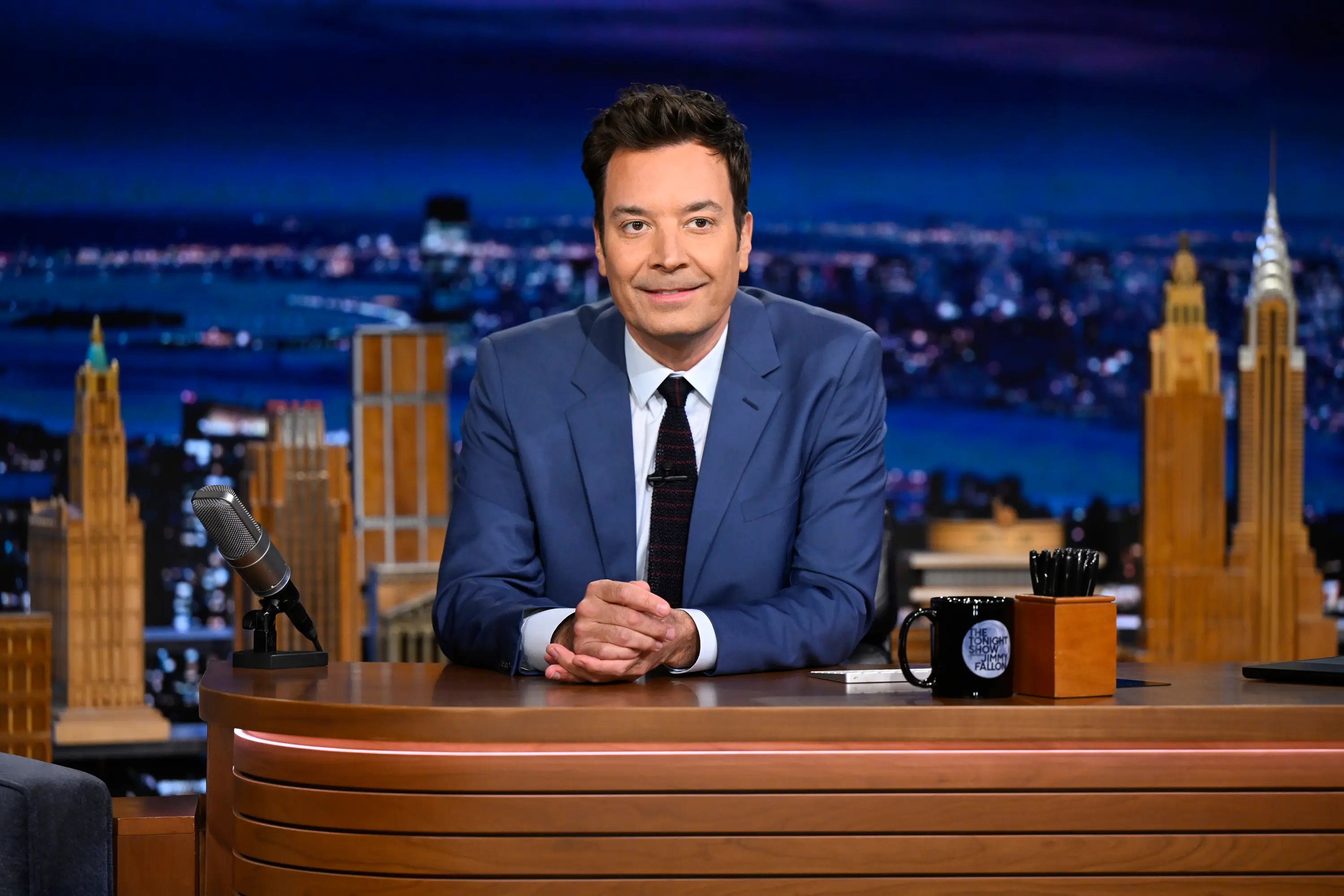 Jimmy Fallon makes a cool $16,000,000 a year (Todd Owyoung/NBC via Getty Images)