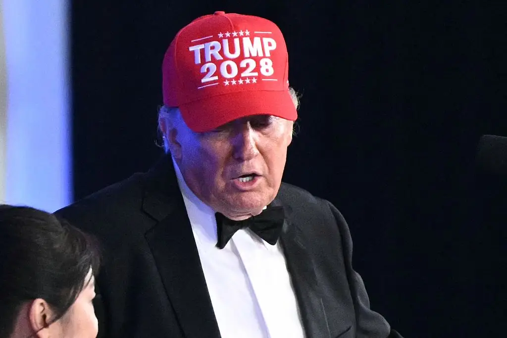 Trump has joked several times about running as a candidate in the 2028 elections. (Mandel NGAN / AFP via Getty Images)