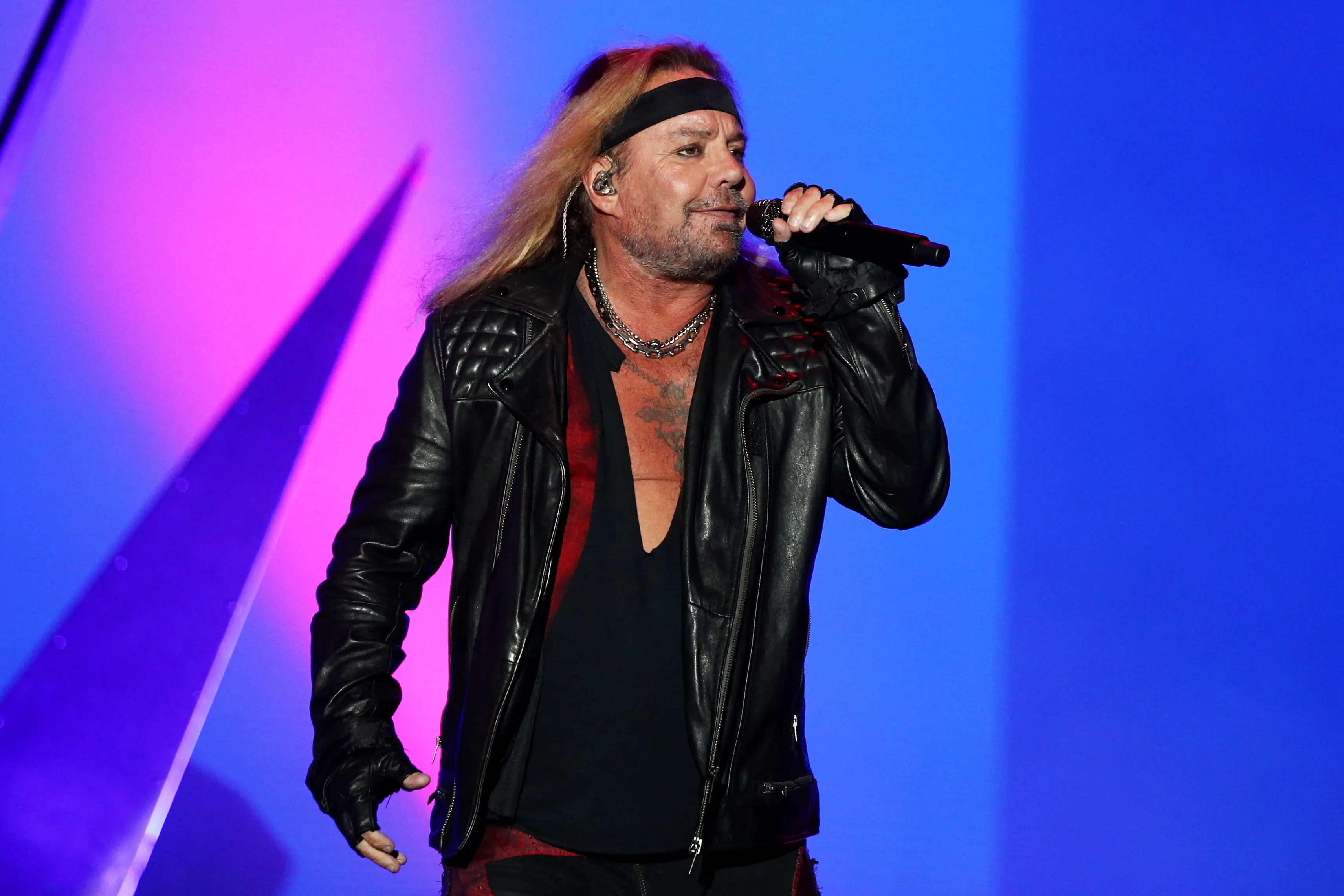 The plane is owned by Mötley Crüe singer Vince Neil (Getty Images/ Don Arnold/WireImage)
