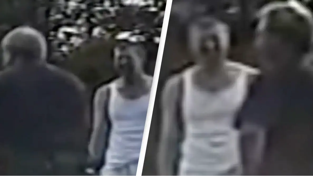 Incredible moment escaped prisoner manages to convince a police officer that he was an innocent jogger