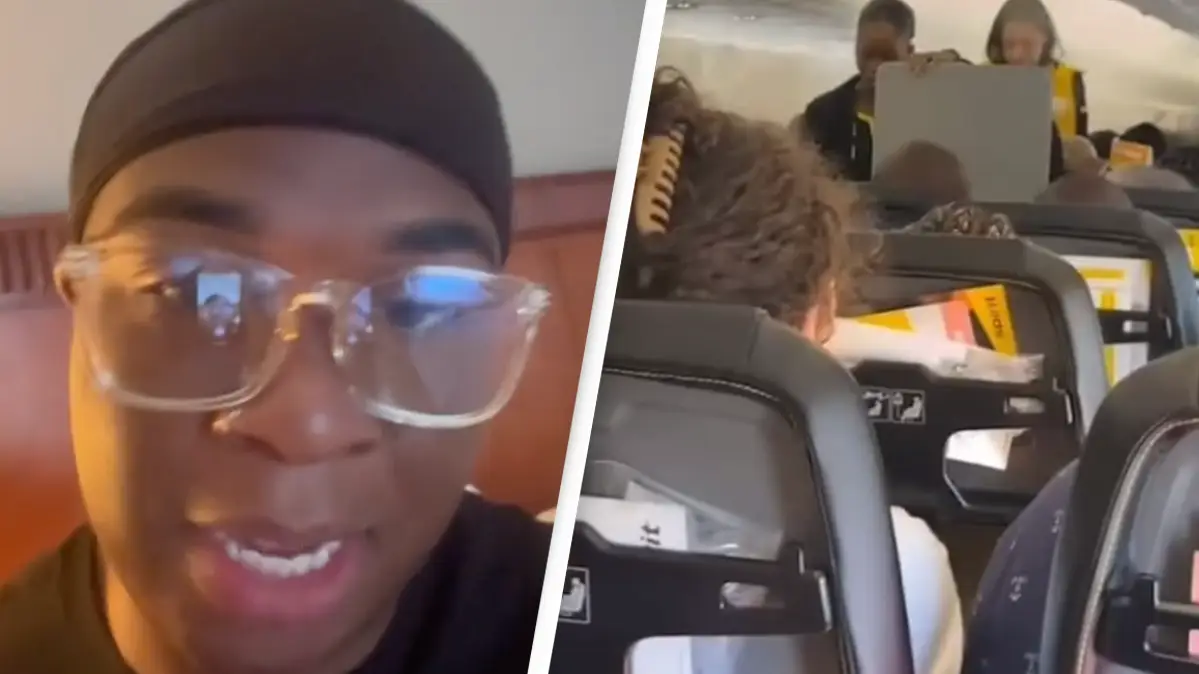 Man who was on board Spirit flight that prepared to make emergency landing in sea explains what it was like