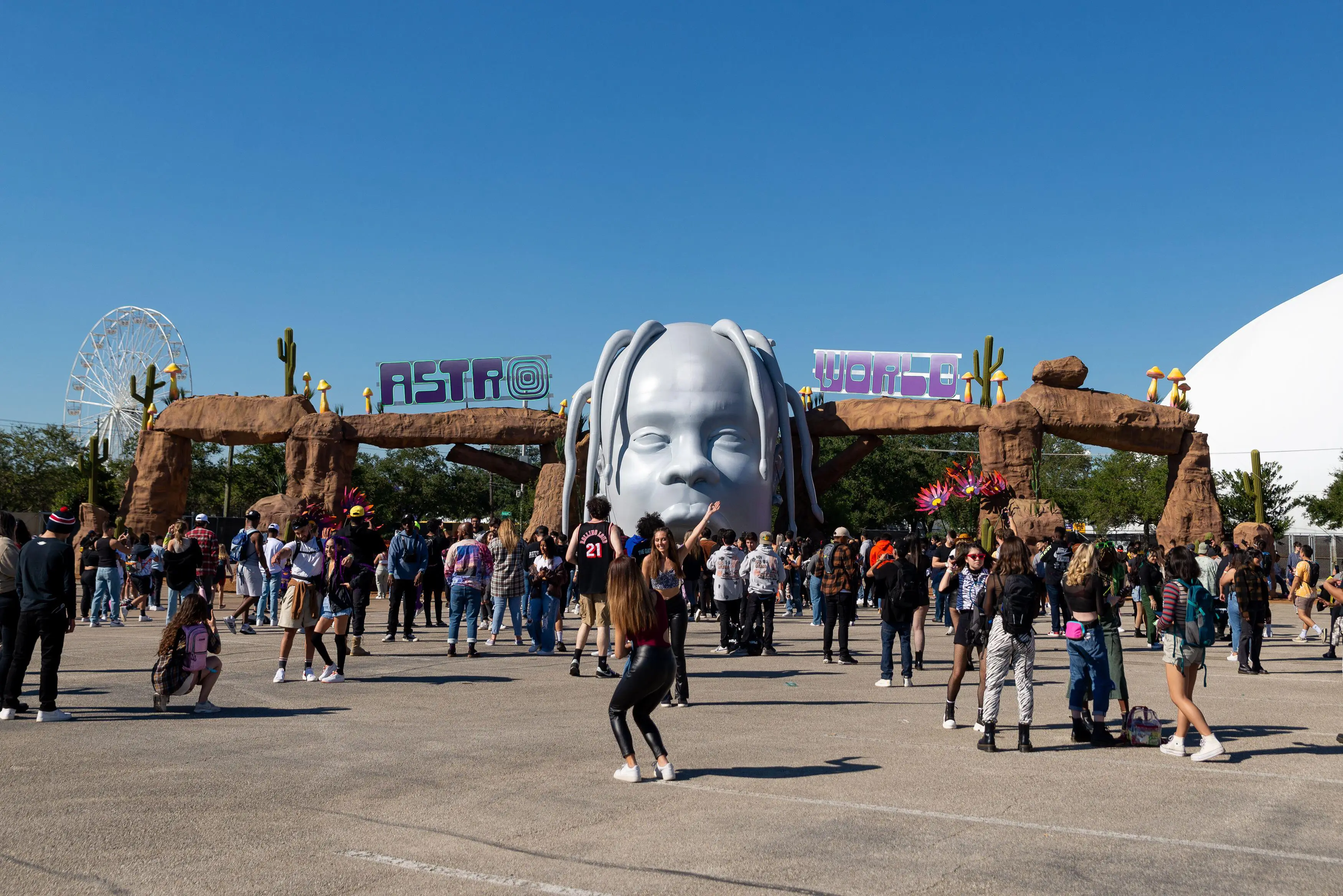 Astroworld festival (Alamy)