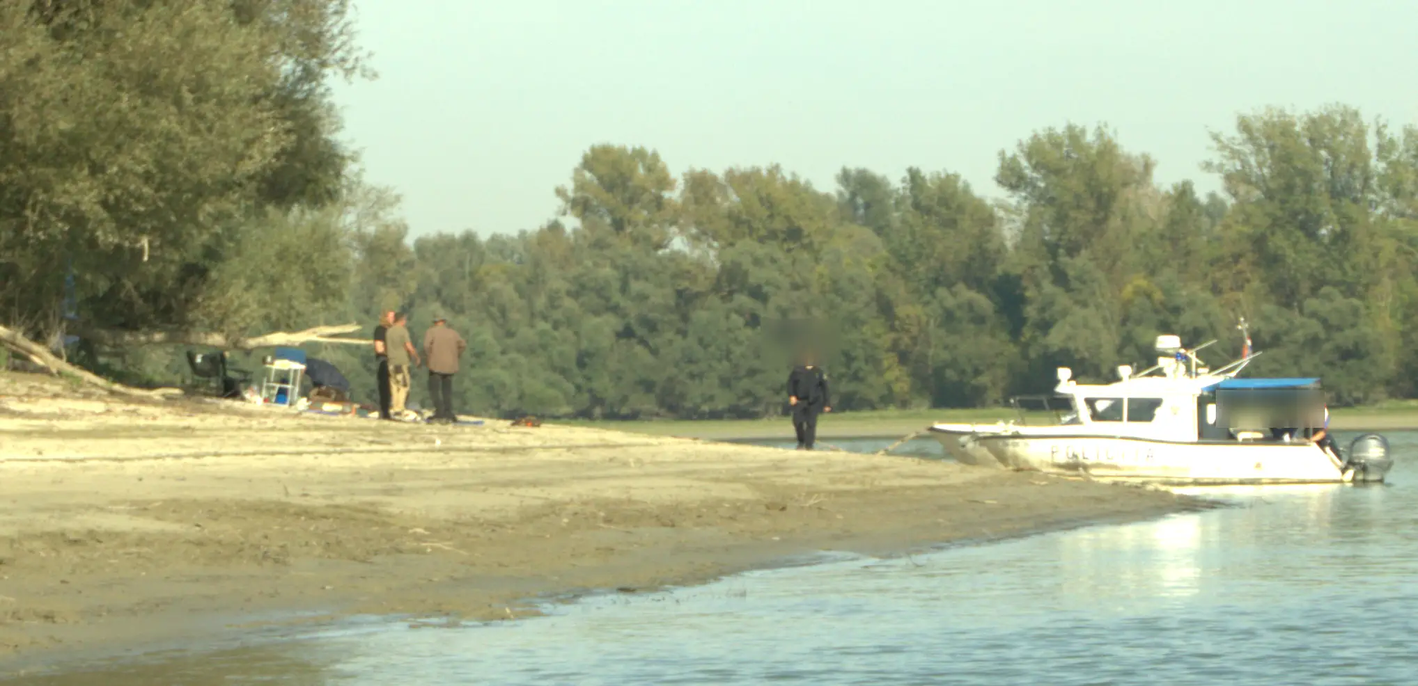 “The Vice President and I were marked as 'threats to homeland security', and there is also now a Croatian police boat permanently in Verdis' waters. (Daniel Jackson)