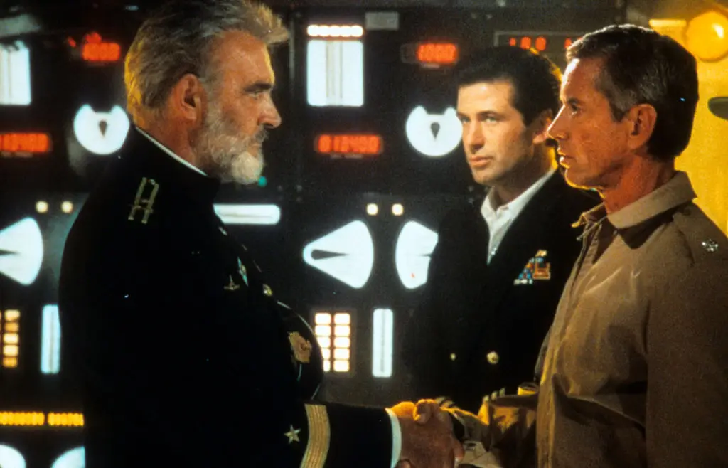 Alec Baldwin reminisced on his time on the movie, The Hunt For Red October (Photo by Paramount/Getty Images)