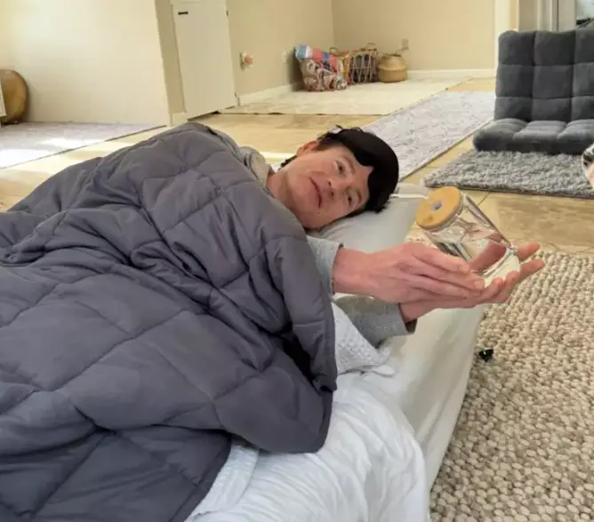 Johnson also shared pictures of him during his trip (@‌bryan_johnson/Twitter)