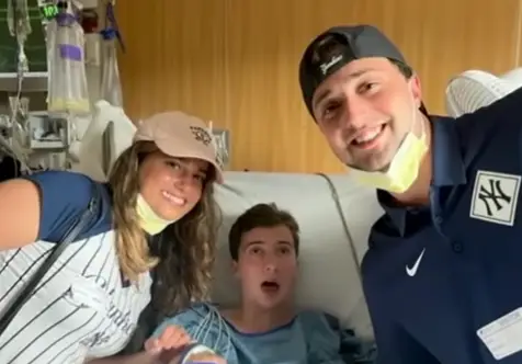 Danny has been left blind, unable to walk or speak (ABC News)