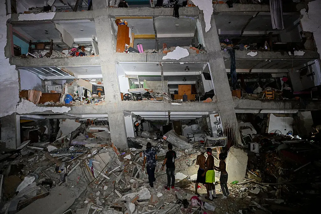 32 people have been confirmed dead in the earthquakes (Photo by Federico PARRA / AFP via Getty Images)
