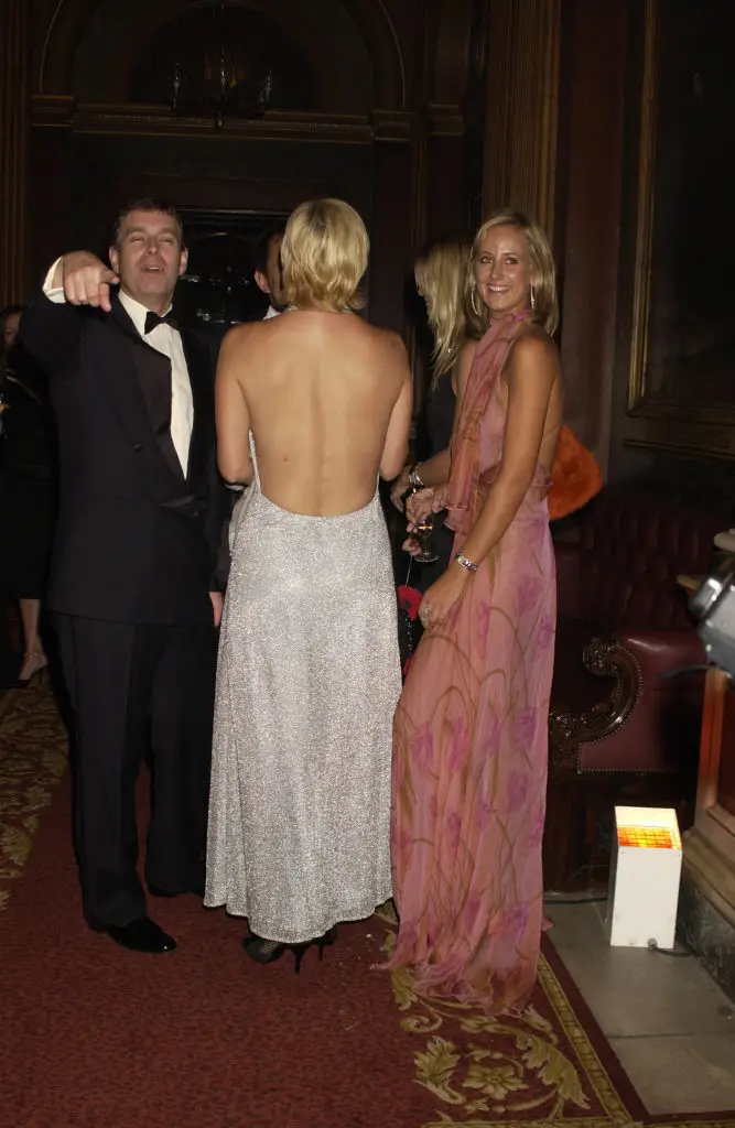 Andrew and Lady Victoria Hervey pictured at a party in 2002 (Dave Benett/Getty Images)