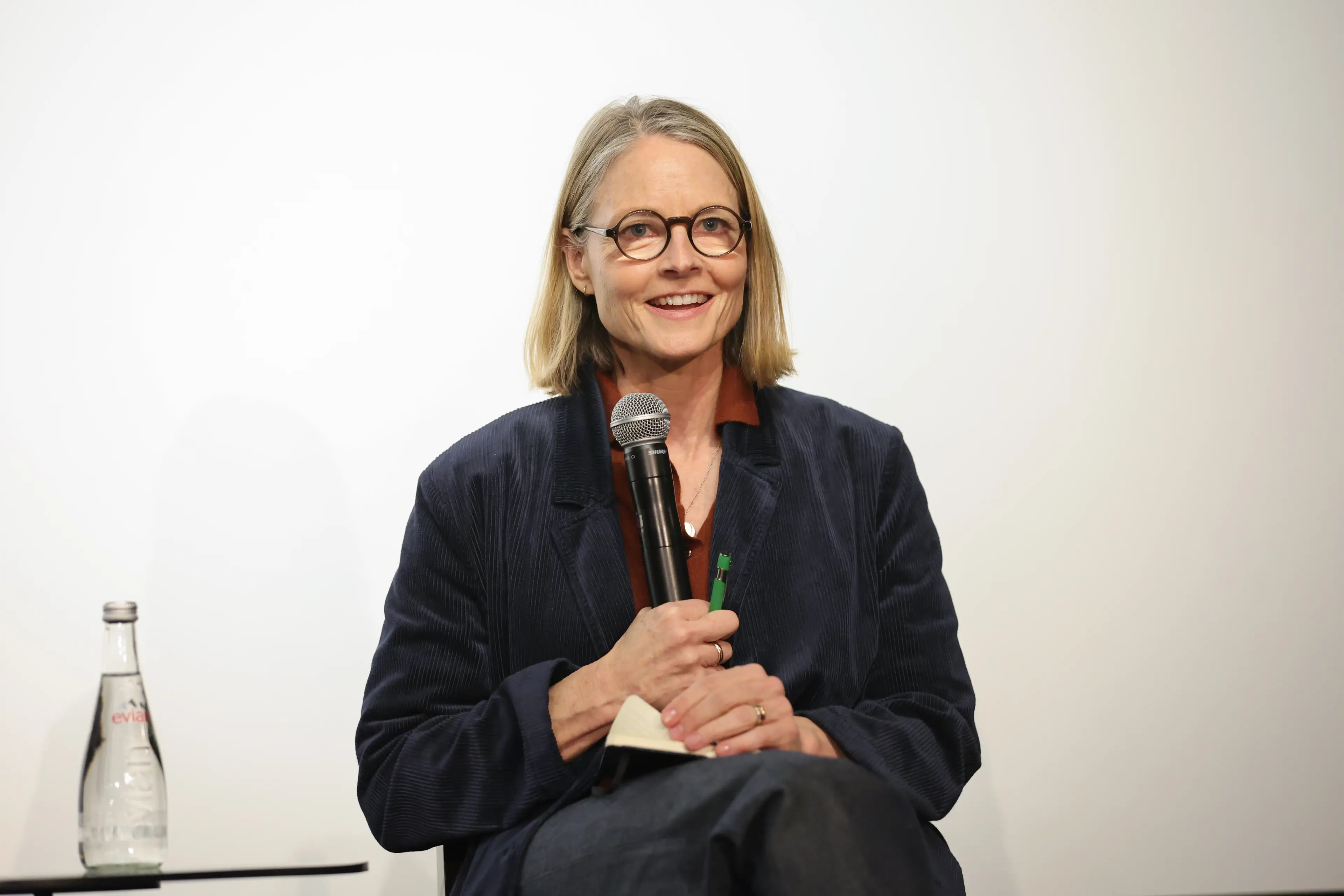 Jodie Foster believes she was 'saved' (Stewart Cook/Apple TV via Getty Images)