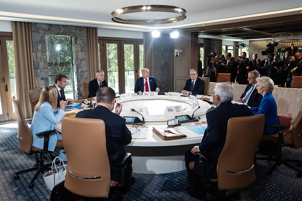 Trump attended the G7 Leaders' Summit briefly before his sudden departure (Stefan Rousseau-Pool/Getty Images)