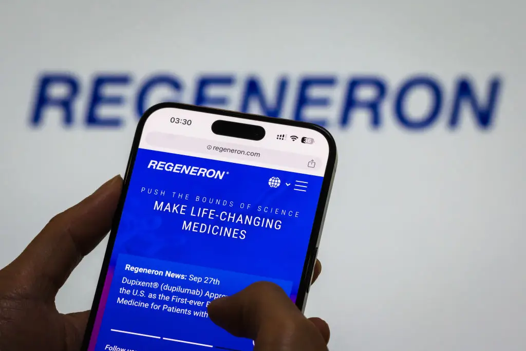 US pharmaceutical company Regeneron are behind the new trial, in its mid-stages  (Cheng Xin/Getty Images)