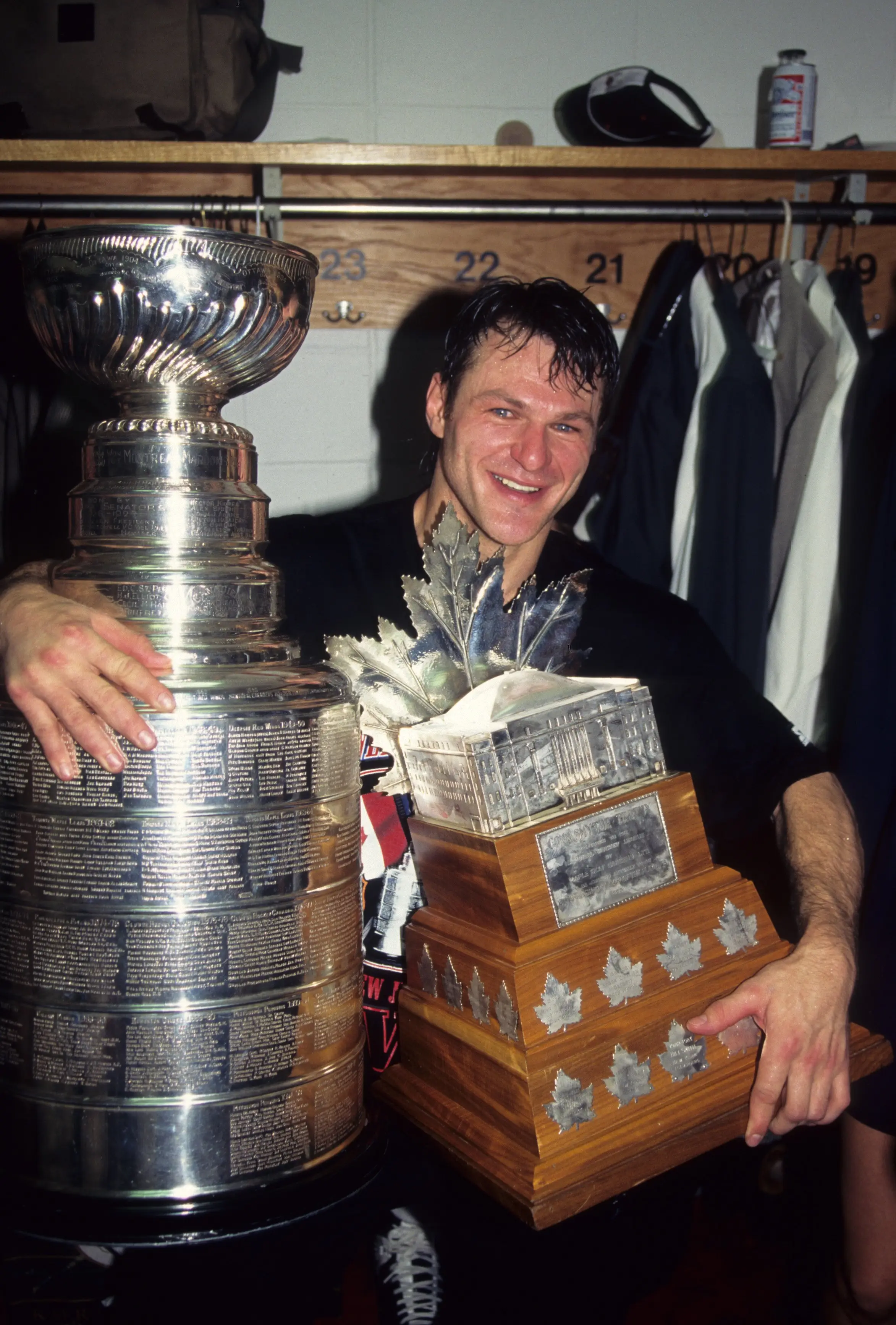 The star won two Stanley Cups with the New Jersey Devils (B Bennett/Getty Images)