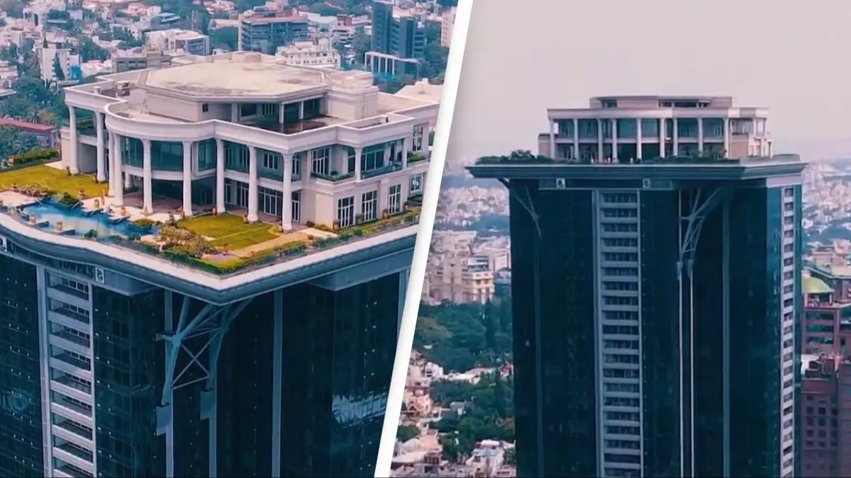Owner of controversial $20 million 'sky mansion' built on top of 400ft skyscraper might never live in it 