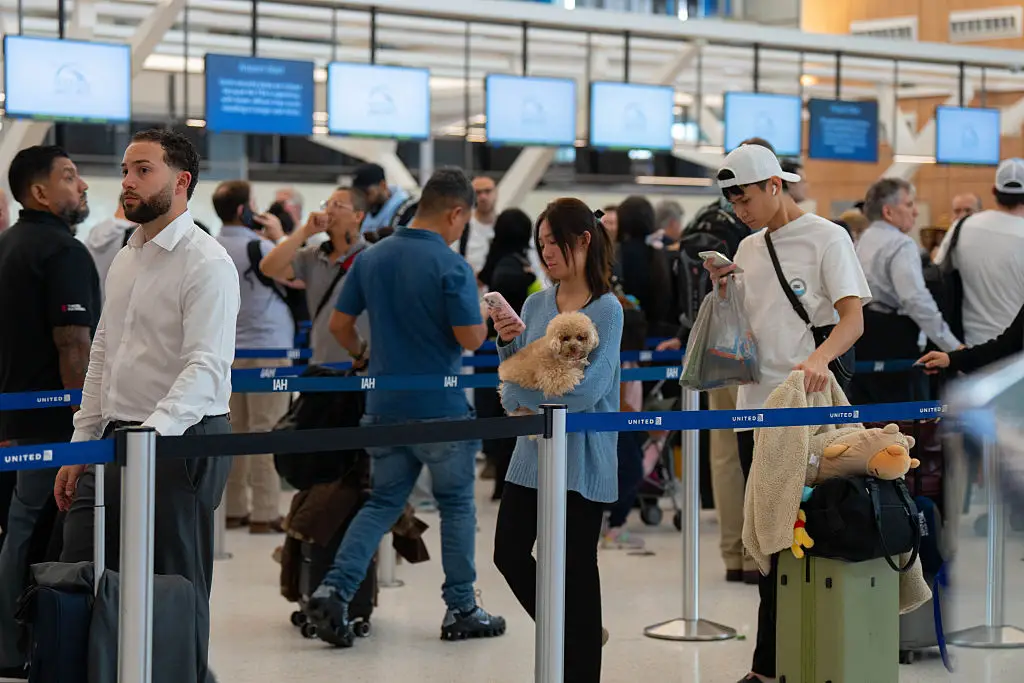 The variant has been identified at airports (Sharon Steinmann/Houston Chronicle via Getty Images)