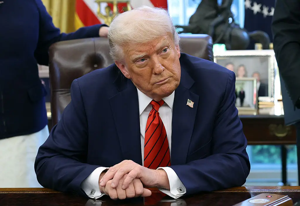 Americans have been asked if they want Trump to run for a 3rd term (Win McNamee/Getty Images)