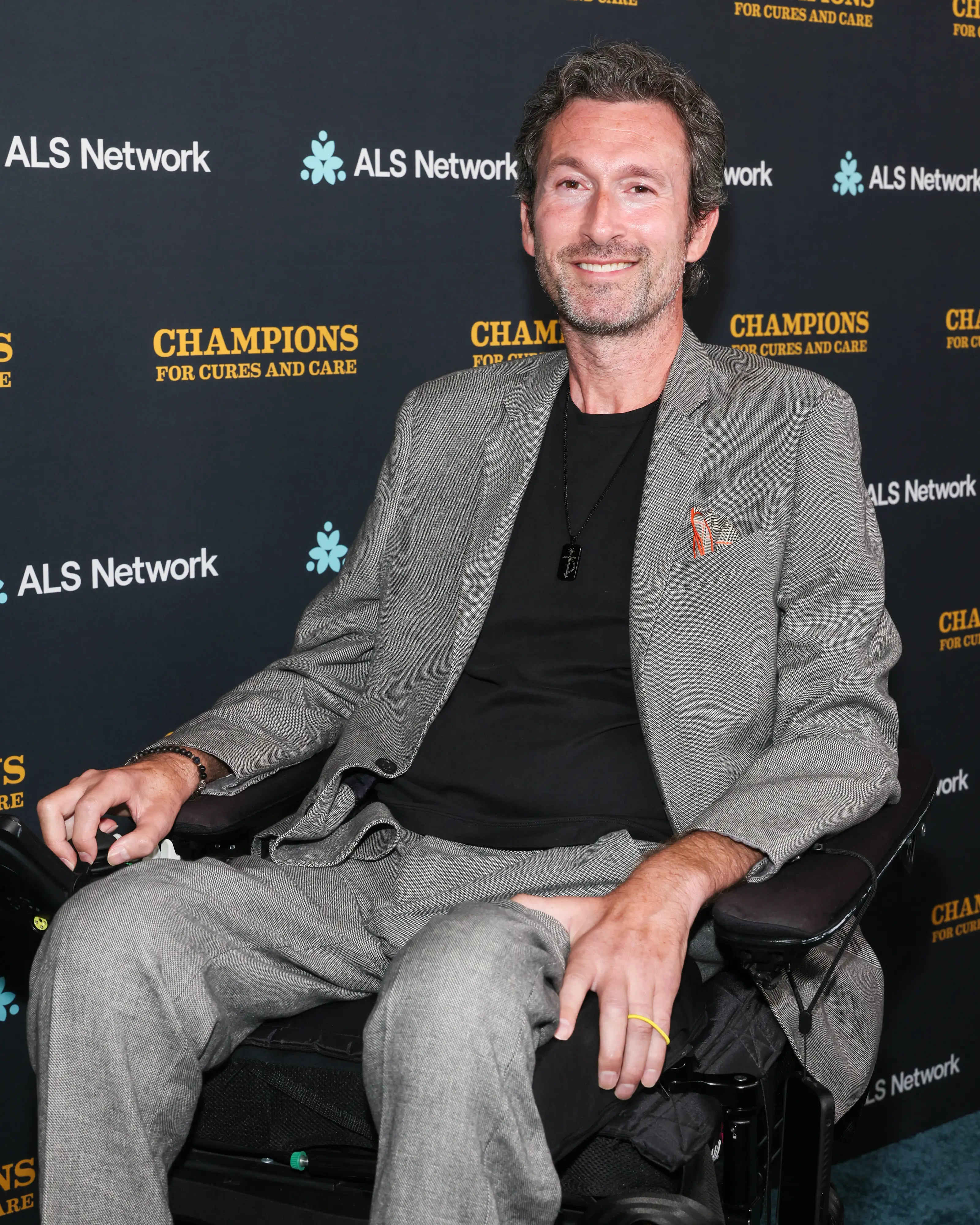 Aaron Lazar was nominated for a Grammy two years after his ALS diagnosis (Paul Archuleta/Getty Images)