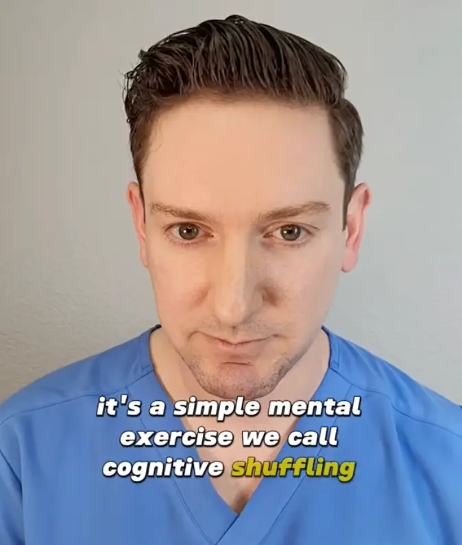 A Denver doctor on social media has said he has a simple exercise people can do to get to sleep quickly(denverskindoc/TikTok)