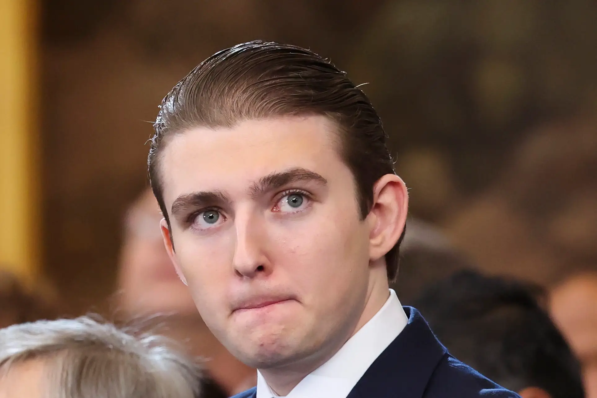 A $10million bounty has been placed on Barron's head (Kevin Lamarque - Pool/Getty Images)