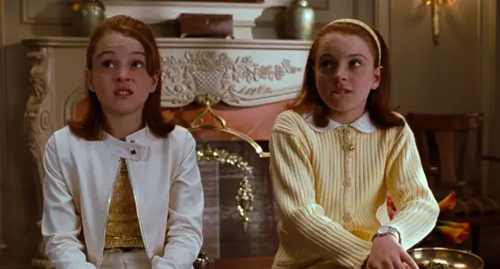 Lindsey Lohan played a pair of twins when she was just 12 years old in 'The Parent Trap' (Walt Disney Pictures)