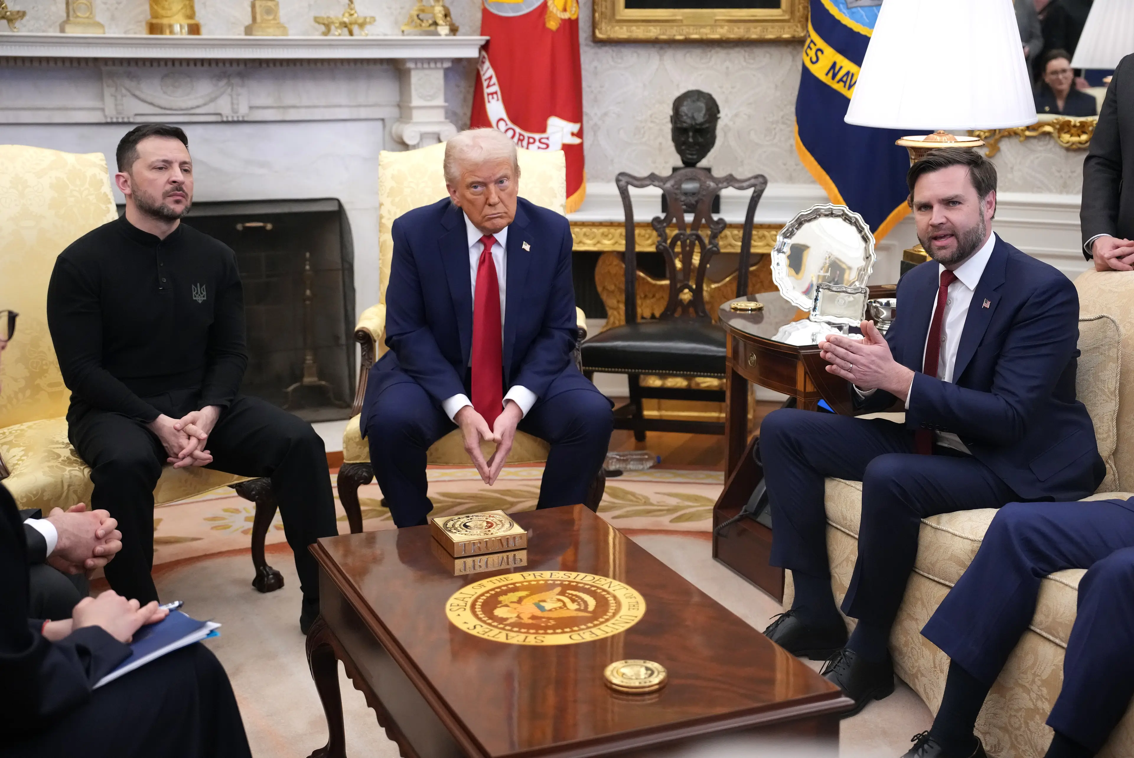 One Twitter user called it 'embarrassing' (Andrew Harnik/Getty Images) 