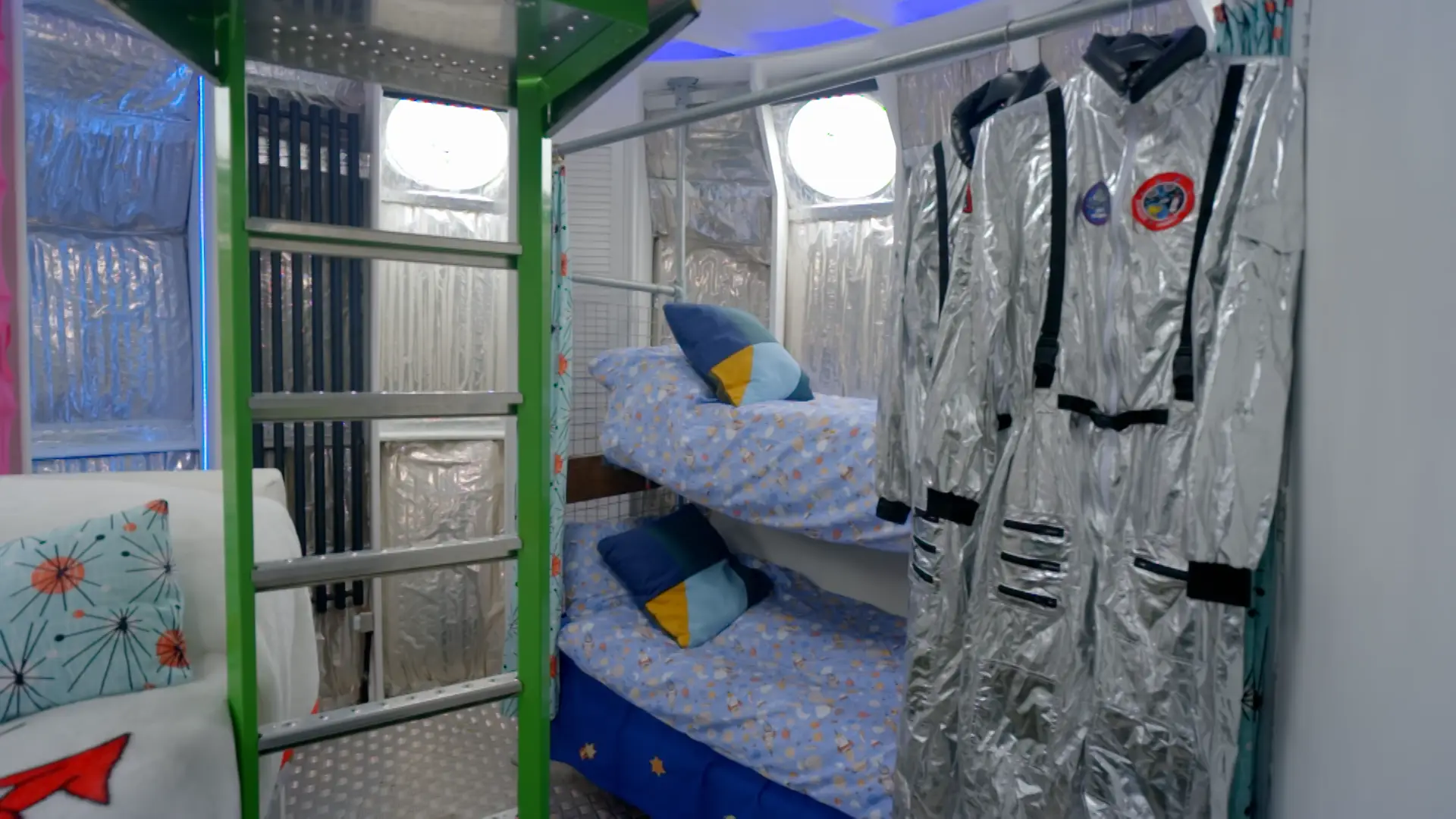 The unique accommodation sleeps four (Channel 4)