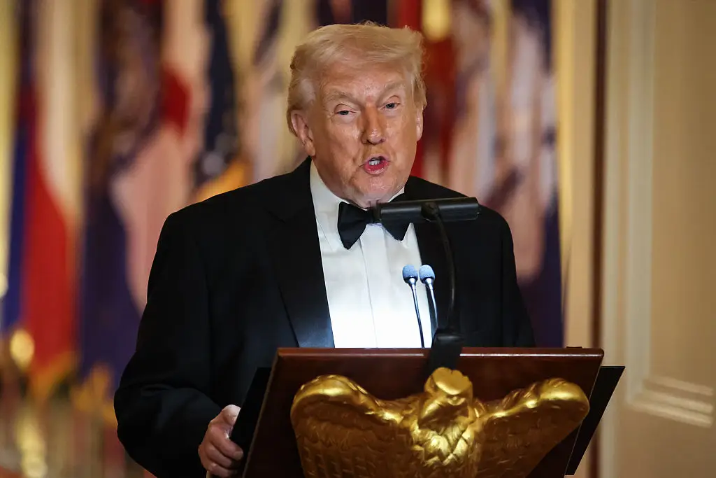 Donald Trump was criticized over the comments (Samuel Corum/Sipa/Bloomberg via Getty Images)