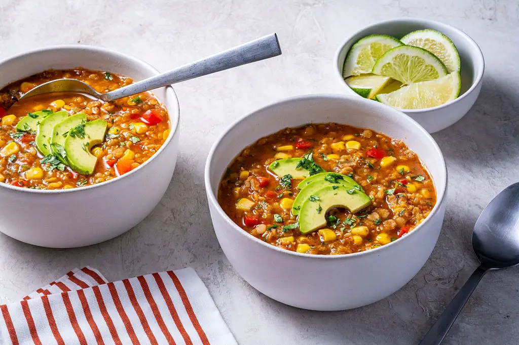 Lily Keeling, a Registered Nutritionist and Senior Recipe Development Manager at Green Chef said beans and legumes, such as lentils, chickpeas and black beans are a great shout to kick start your health. (Photo by Scott Suchman; food styling by Lisa Cherkasky/Both for The Washington Post via Getty Images)