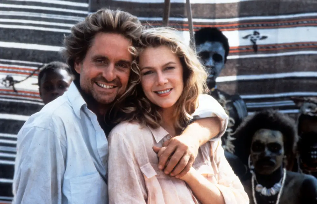 Douglas admitted that he and Kathleen Turner had a romantic relationship (Photo by 20th Century-Fox/Getty Images)