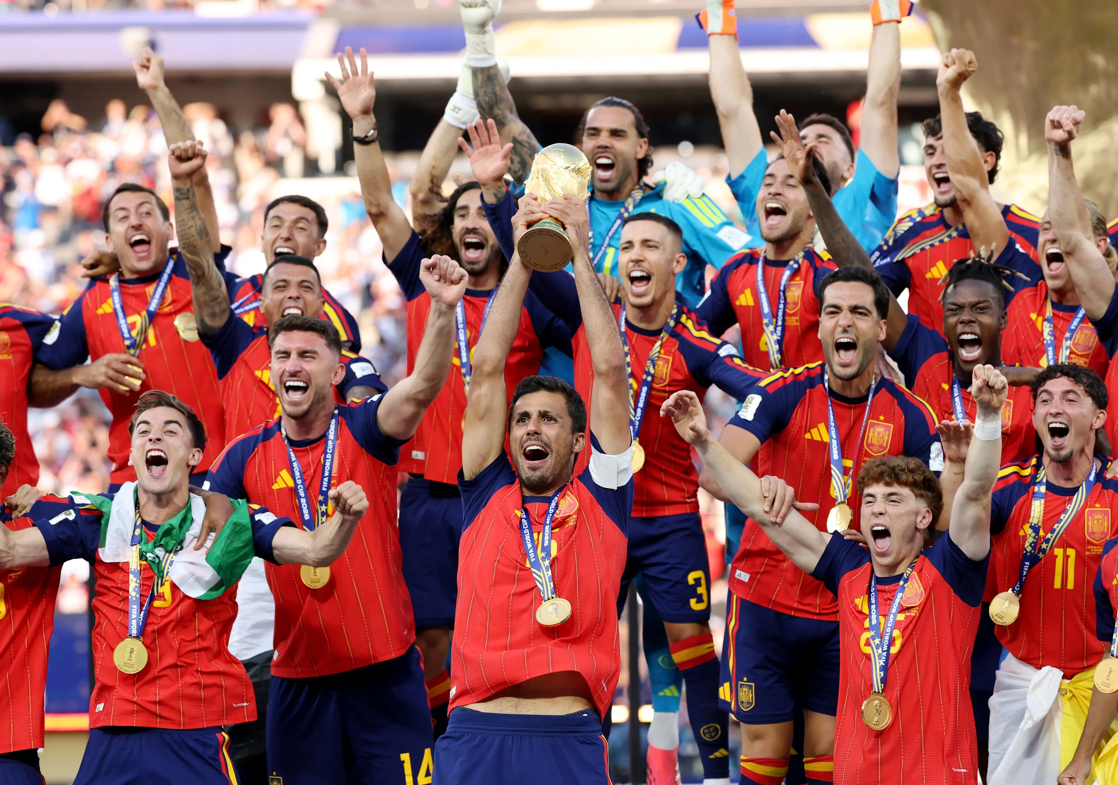 Spain claimed their second World Cup victory (Carl Recine/Getty Images)
