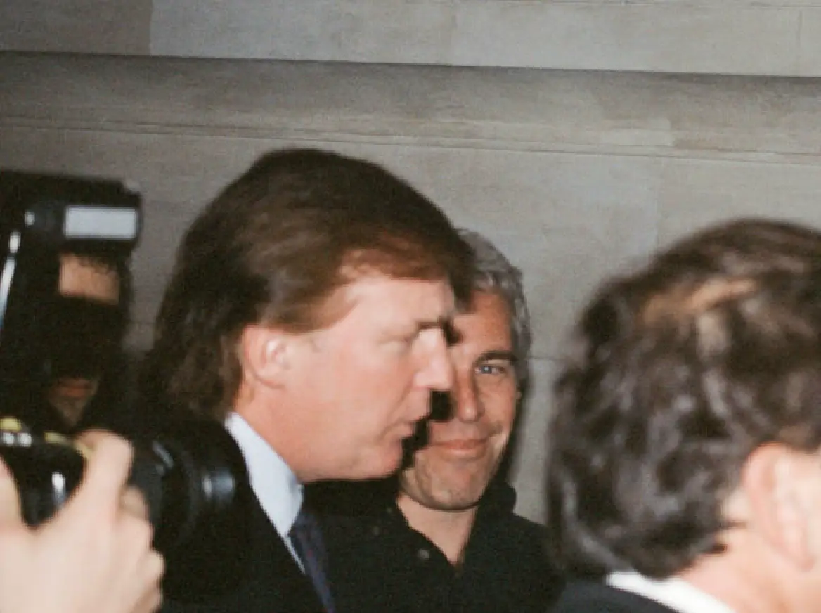 Trump and Epstein were known to attend the same social events (Thomas Concordia/Getty Images)