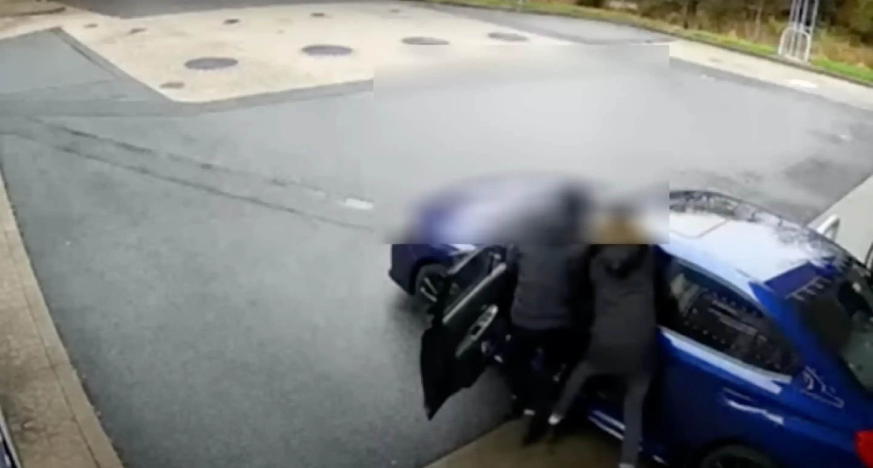 The two teens were unable to drive the car.