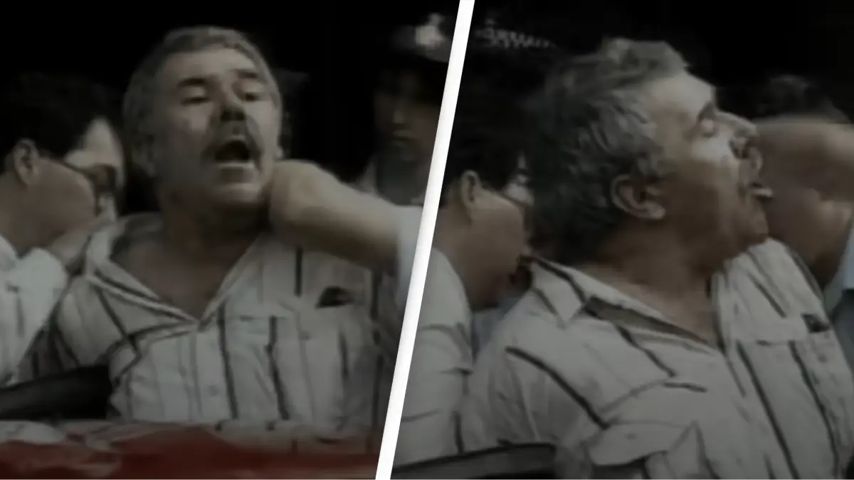 Man from viral 'succulent Chinese meal' arrest Jack Karlson dies aged 82