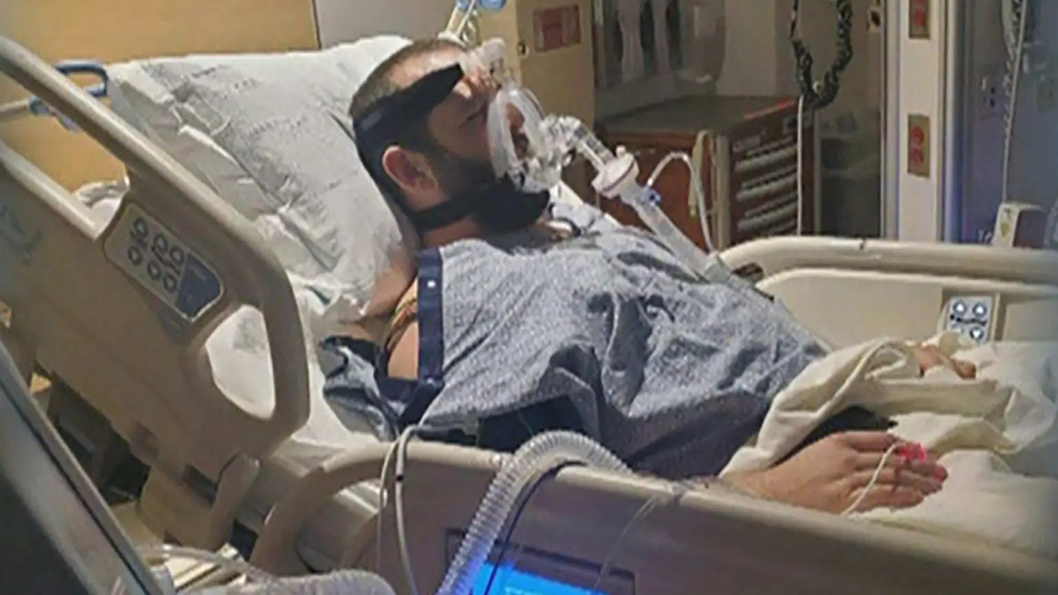 A patient has reportedly been denied a heart transplant due to being unvaccinated (Family handout)