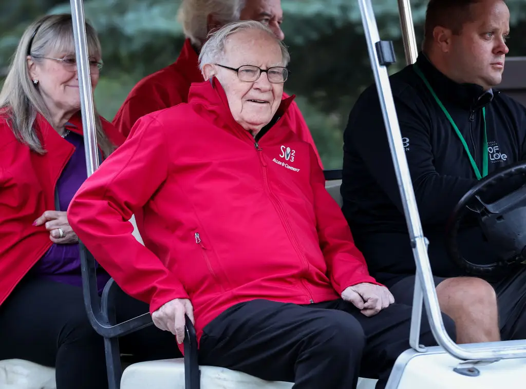 Warren Buffett has given away a staggering amount of money (Kevin Dietsch/Getty Images)